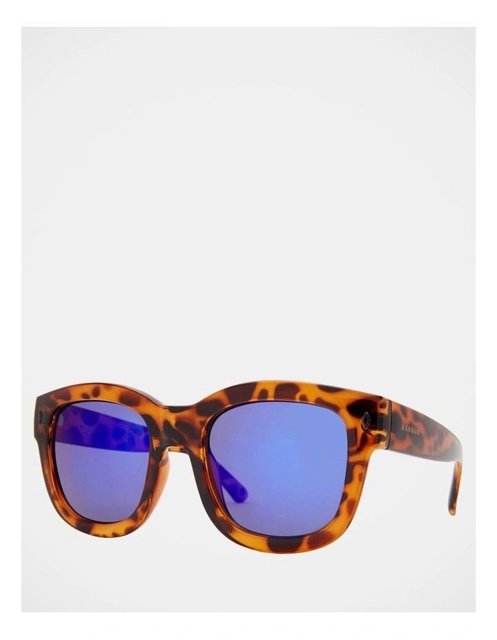 Basque Tortoise Square Sunglasses BS1533E 411780 4 Basque Tortoise Square Sunglasses BS1533E 411780 - Image 2
