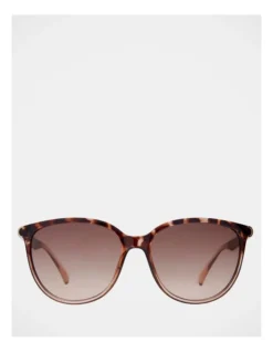 Basque Hayley Tortoise Oversized Sunglasses 434246