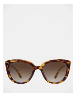 Basque Green Cat Eye Sunglasses BS1547E 437643