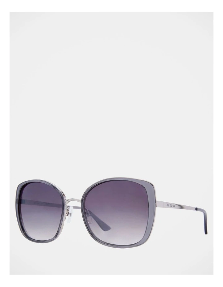Basque Grey Square Sunglasses BS1544C 437317 4 Basque Grey Square Sunglasses BS1544C 437317 - Image 2