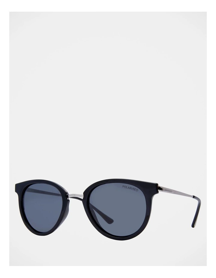 Basque Polarised Grey Round Sunglasses BS1552B 437669 4 Basque Polarised Grey Round Sunglasses BS1552B 437669 - Image 2