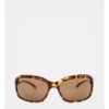 Basque Anna MMXI Brown Rectangle Sunglasses -Basque Store Online 735916060 1 2 720x928