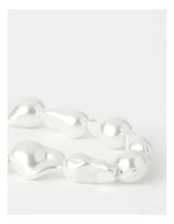 Basque Baroque Pearl Style Necklace In Silver -Basque Store Online 822611710 3 1 720x928