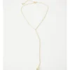Basque Teardrop Necklace In Gold -Basque Store Online 822612250 1 1 720x928