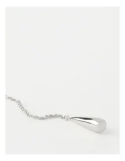 Basque Teardrop Necklace In Silver -Basque Store Online 845478100 3 720x928