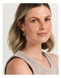 Basque Star Charm Drop Earring In Gold -Basque Store Online 854600230 4 720x928