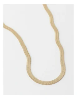 Basque Snake Chain Necklace In Gold -Basque Store Online 860224690 3 720x928
