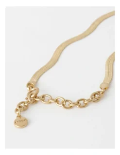 Basque Snake Chain Necklace In Gold -Basque Store Online 860224690 5 720x928