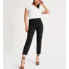 Basque Organic Cotton Blend Sateen Pant In Black -Basque Store Online 918825760 1 720x928