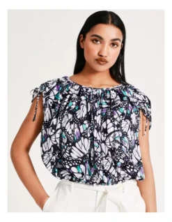 Basque Drawstring Detail Top In Assorted 13 Basque Drawstring Detail Top In Assorted -Basque Store Online 918828370 7 720x928