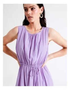 Basque Self Tie Tiered Midi Dress In Lilac 13 Basque Self Tie Tiered Midi Dress In Lilac -Basque Store Online 936116020 5 720x928