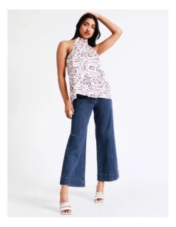 Basque Halter Neck Top In Multi -Basque Store Online 936116380 7 720x928