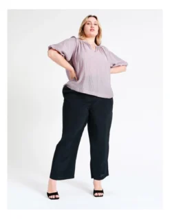 Basque Wide Leg Pant In Blue -Basque Store Online 936117100 5 720x928