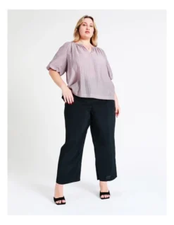 Basque Wide Leg Pant In Blue -Basque Store Online 936117100 7 720x928