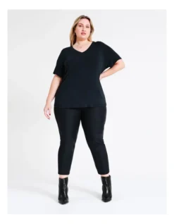 Basque Bamboo Jersey Tee In Navy -Basque Store Online 936117190 3 720x928