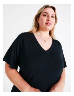 Basque Bamboo Jersey Tee In Navy -Basque Store Online 936117190 6 720x928