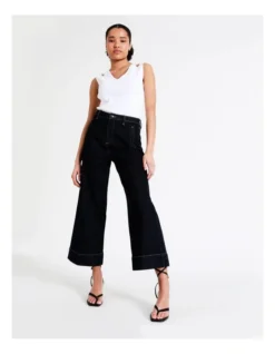 Basque Reversible Cut Out Knit Tank In Ivory -Basque Store Online 945531640 4 720x928