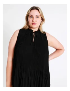 Basque Micro Pleat Top In Black 15 Basque Micro Pleat Top In Black -Basque Store Online 945531730 7 720x928
