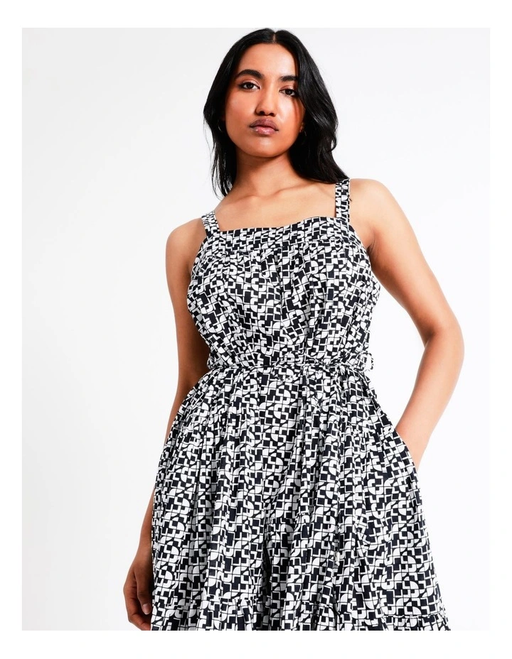 Basque Organic Cotton Maxi Dress In Assorted 8 Basque Organic Cotton Maxi Dress In Assorted - Image 6