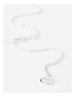 Basque Bar Necklace With Cz In Silver -Basque Store Online 946757170 3 720x928