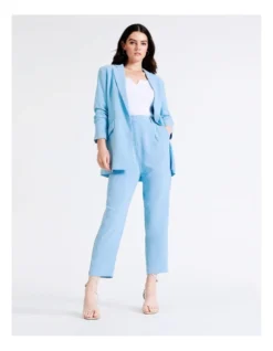 Basque Single Breasted Blazer In Sky Blue 11 Basque Single Breasted Blazer In Sky Blue -Basque Store Online 948223810 3 720x928