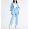 Basque Straight Leg Suit Pant In Sky Blue -Basque Store Online 948223900 1 720x928