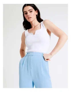 Basque Straight Leg Suit Pant In Sky Blue -Basque Store Online 948223900 5 720x928