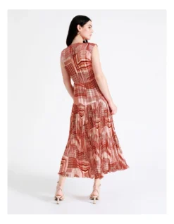 Basque Draped Viscose Satin Maxi Dress In Red 14 Basque Draped Viscose Satin Maxi Dress In Red -Basque Store Online 957356830 6 720x928