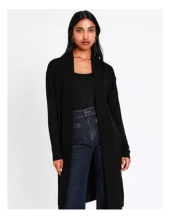 Basque Longline Cardi In Black 12 Basque Longline Cardi In Black -Basque Store Online 967507750 4 720x928