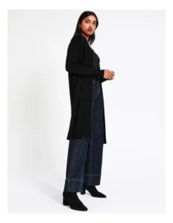 Basque Longline Cardi In Black 15 Basque Longline Cardi In Black -Basque Store Online 967507750 7 720x928
