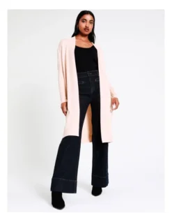 Basque Longline Cardi In Blush -Basque Store Online 967507930 4 720x928