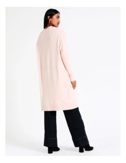 Basque Longline Cardi In Blush -Basque Store Online 967507930 5 720x928