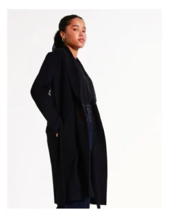 Basque Double Faced Cardi In Black -Basque Store Online 967508470 4 720x928