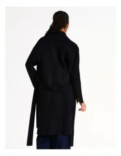 Basque Double Faced Cardi In Black -Basque Store Online 967508470 5 720x928