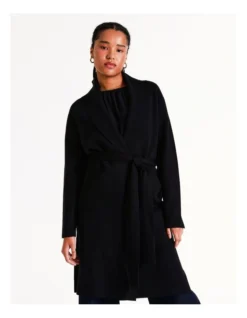 Basque Double Faced Cardi In Black -Basque Store Online 967508470 7 720x928