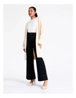 Basque Longline Cardi In Sand -Basque Store Online 967508650 3 720x928