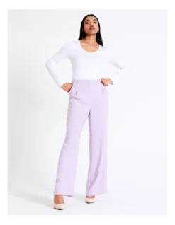 Basque Ribbed Long Sleeve T-Shirt In Ivory -Basque Store Online 967936420 3 720x928