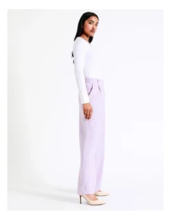 Basque Ribbed Long Sleeve T-Shirt In Ivory -Basque Store Online 967936420 4 720x928