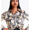 Basque Recycled Satin Printed Shirt In Assorted -Basque Store Online 968714020 2 720x928