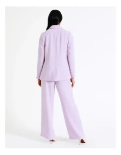 Basque Crepe Edge To Edge Blazer In Lilac -Basque Store Online 968714470 6 720x928