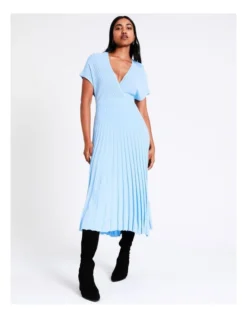 Basque Rib Knit Midi Dress In Sky Blue 15 Basque Rib Knit Midi Dress In Sky Blue -Basque Store Online 968714560 7 720x928