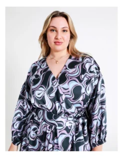 Basque Recycled Satin Staggered Hem Midi Dress In Blues 13 Basque Recycled Satin Staggered Hem Midi Dress In Blues -Basque Store Online 968714920 5 720x928