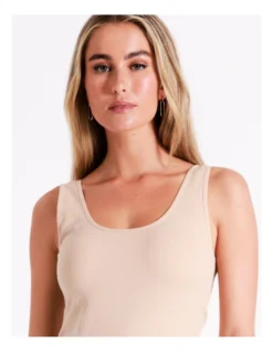 Basque Seamfree Recycled Blend Tank In Natural -Basque Store Online 977549140 7 720x928